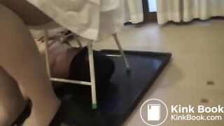 Chinese femdom scat, eat shit 2