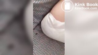 Messy Diaper in Bed