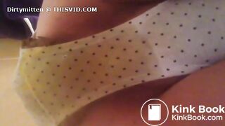 Ex pooping her panties