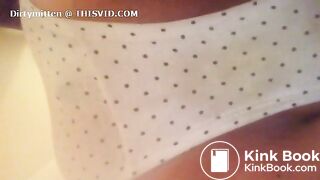 Ex pooping her panties