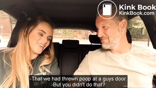 Sexy model explosive diarrhea farting toilet