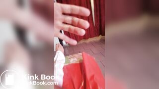 Panty poop and poop on white jeans then smearing - video 3