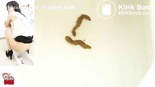 Japanese woman diarrhoea toilet