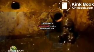 SEWER WHORE FANTASY REVEALS HER SCAT FETISH TO A MAN