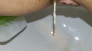 Creampie and poop - video 2