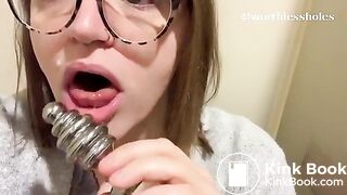 [ME] Eating shit from plug and edging
