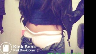 Spycam sexy teen toilet pooping - video 2