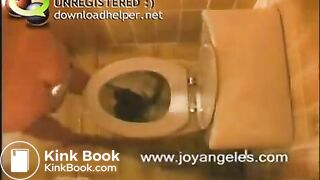 Girl pooping on toilet - video 9