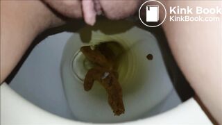 Beautiful amateur girl shits and farts