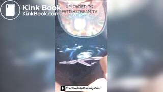 ... ink pooping on the toilet