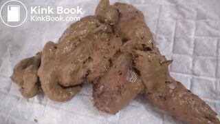 Japanese woman poops - video 3