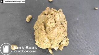 baked sexy girl shitting