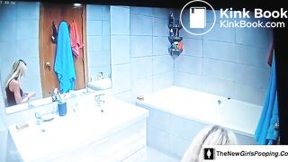 Private toilet poop