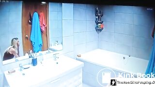 Private toilet poop