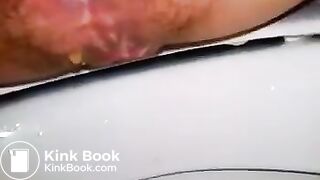 Me piss and take a smell shit