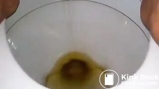 Me piss and take a smell shit