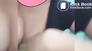 girl pooping on toilet