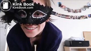 woman pooping on toilet - video 87