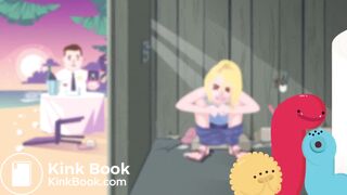 Animated Woman Having Diarrhea