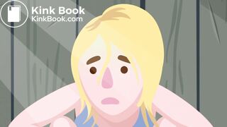 Animated Woman Having Diarrhea