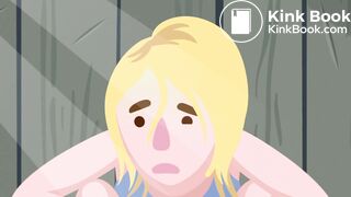 Animated Woman Having Diarrhea