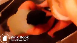 Blond scat girl panty pooping