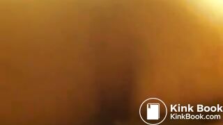 Creamy amateur ebony panty poop 2