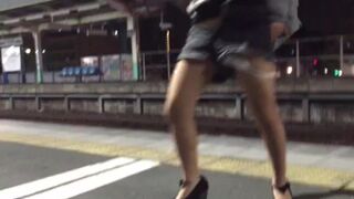 Japanese pee Street - video 3