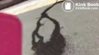 Japanese pee Street - video 3