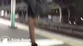 Japanese pee Street - video 3