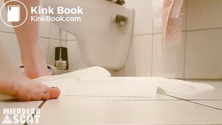 First time shitting on the floor