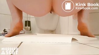 First time shitting on the floor