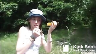 Cute girl poops - video 2