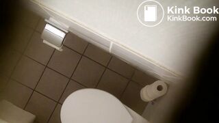 Isabel pooping in office