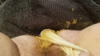 Wet Farts, Pissing, and Fingering in Messy Panties