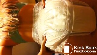 Girl Poops Panties And Shows It Off + OG Diaper Poop