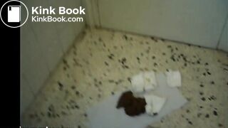 Sexy Girl Pooping Indoors
