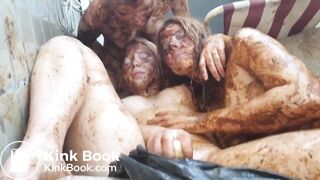 MAD SCAT ORGY WITH FOUR GIRLS AND A GUY 2