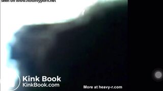 A sexy girl has long poop