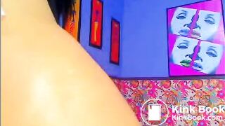 Hot Latina shitting for us