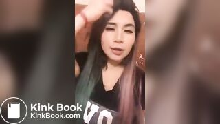 bebeshita in the toilet