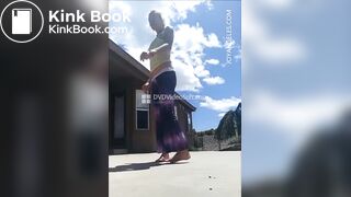 cute and sexy girl pooped and peed