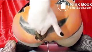 sexy Russian craps and pees - video 3