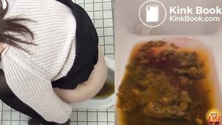 Japanese pile of shit on toilet
