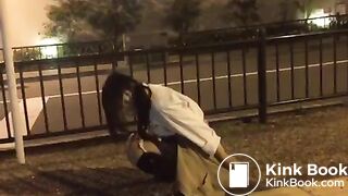 Japanese pee Street - video 2