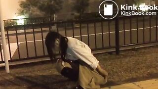 Japanese pee Street - video 2