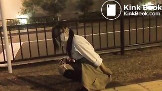 Japanese pee Street - video 2