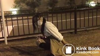 Japanese pee Street - video 2