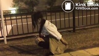 Japanese pee Street - video 2
