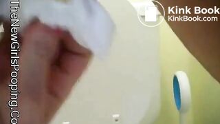 Fiber bar poop clogs the toilet